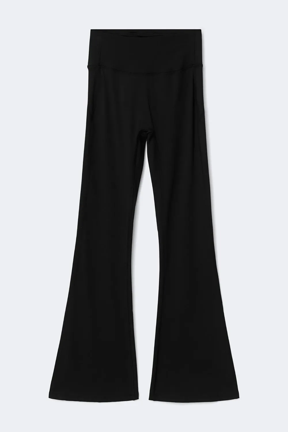 Best Gina Tricot Petite flare yoga tights Zwart