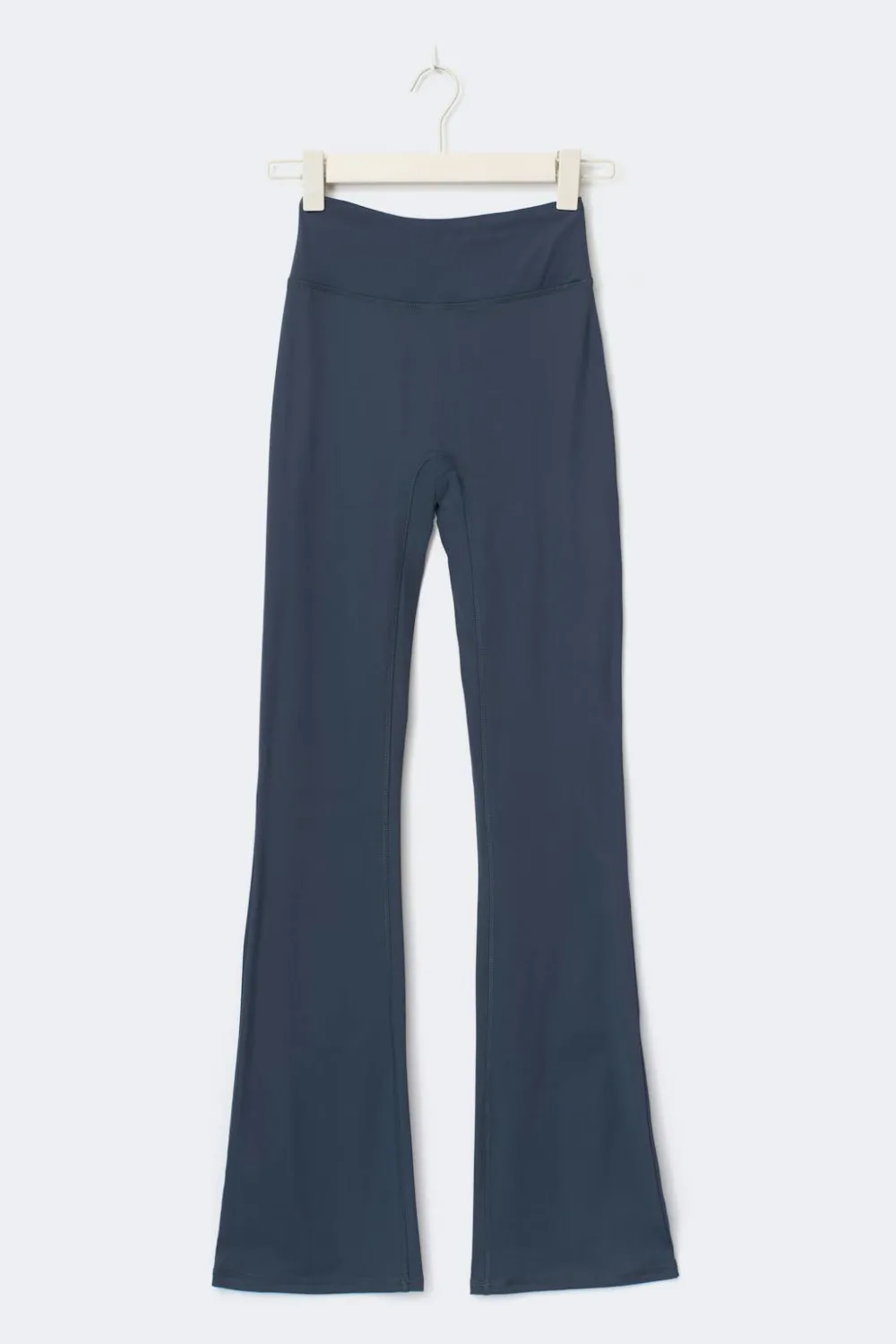 Discount Gina Tricot Petite flare yoga tights Blauw