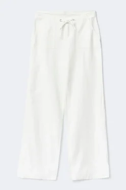 Hot Gina Tricot Petite linen blend trousers Wit