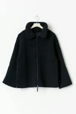 Clearance Gina Tricot Pile zip jacket Blauw