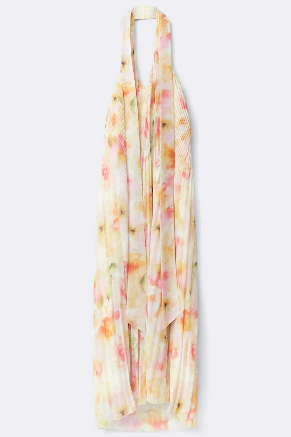 Sale Gina Tricot Pleated maxi dress Wit