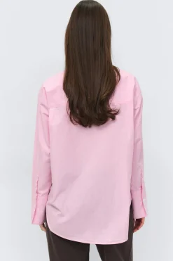 Clearance Gina Tricot Poplin shirt Roze