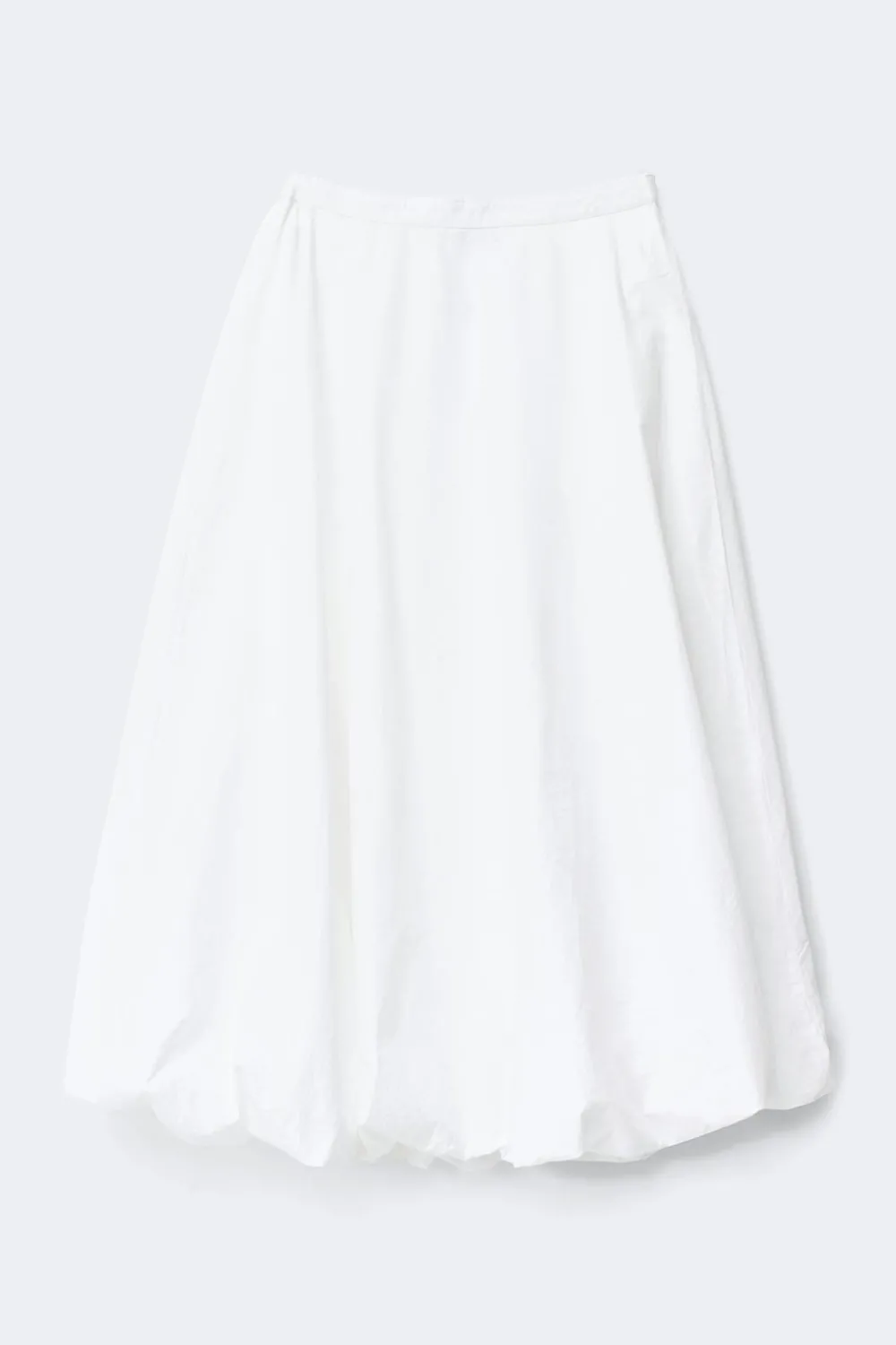 Gina Tricot Poplin skirt Wit