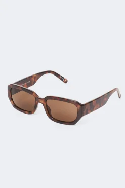 Online Gina Tricot Rectangular sunglasses Bruin