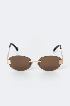 New Gina Tricot Rimless sunglasses Goud