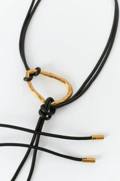 Hot Gina Tricot Rope detail belt Zwart