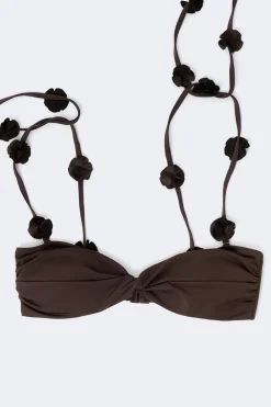 Discount Gina Tricot Rose strap bandeau Bruin
