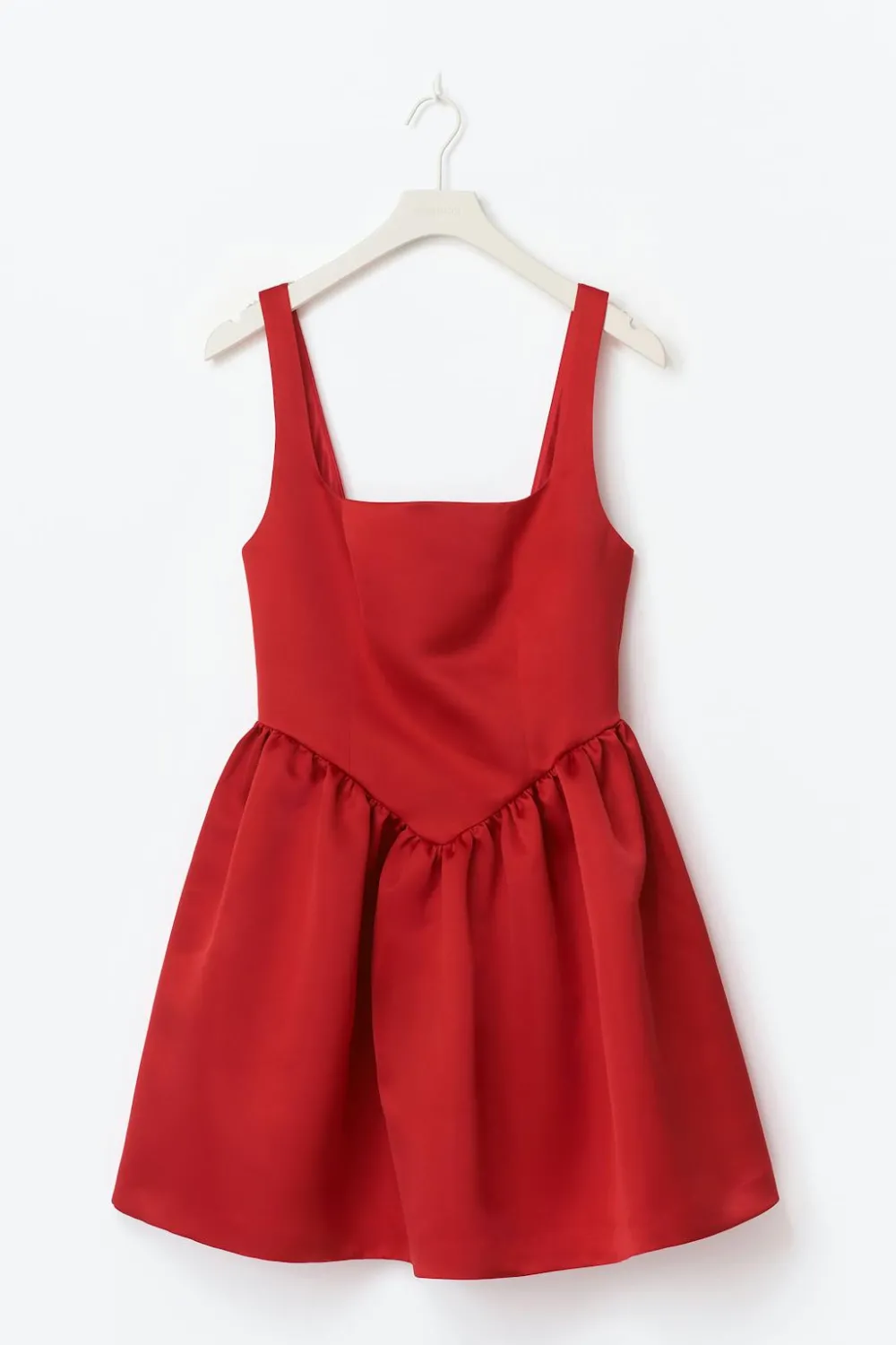 Clearance Gina Tricot Satin mini dress Rood