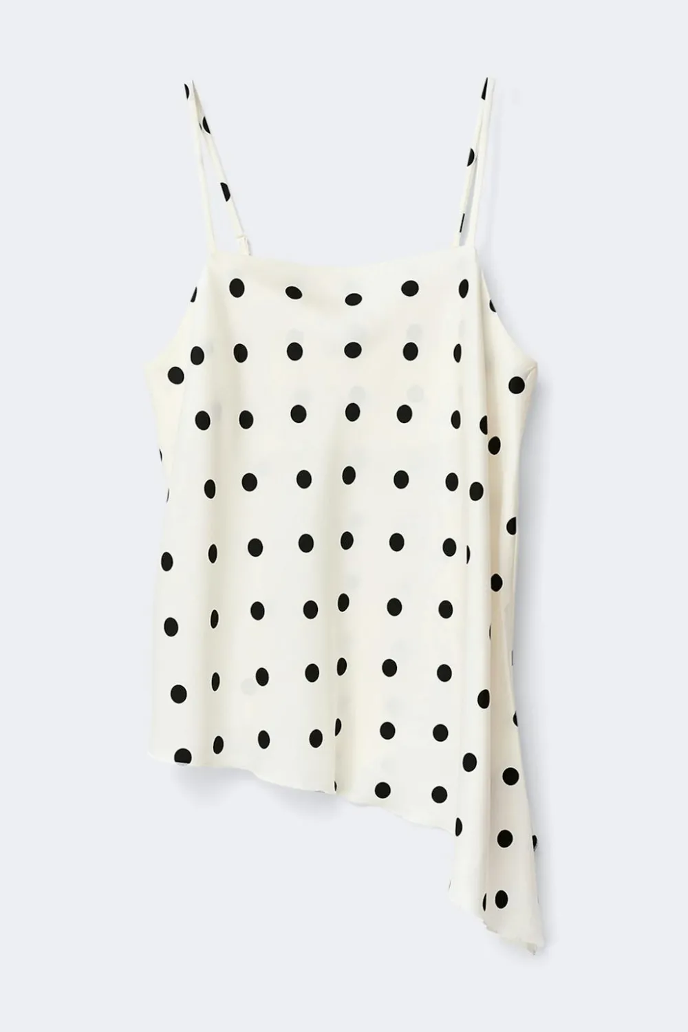 Gina Tricot Satin singlet Wit