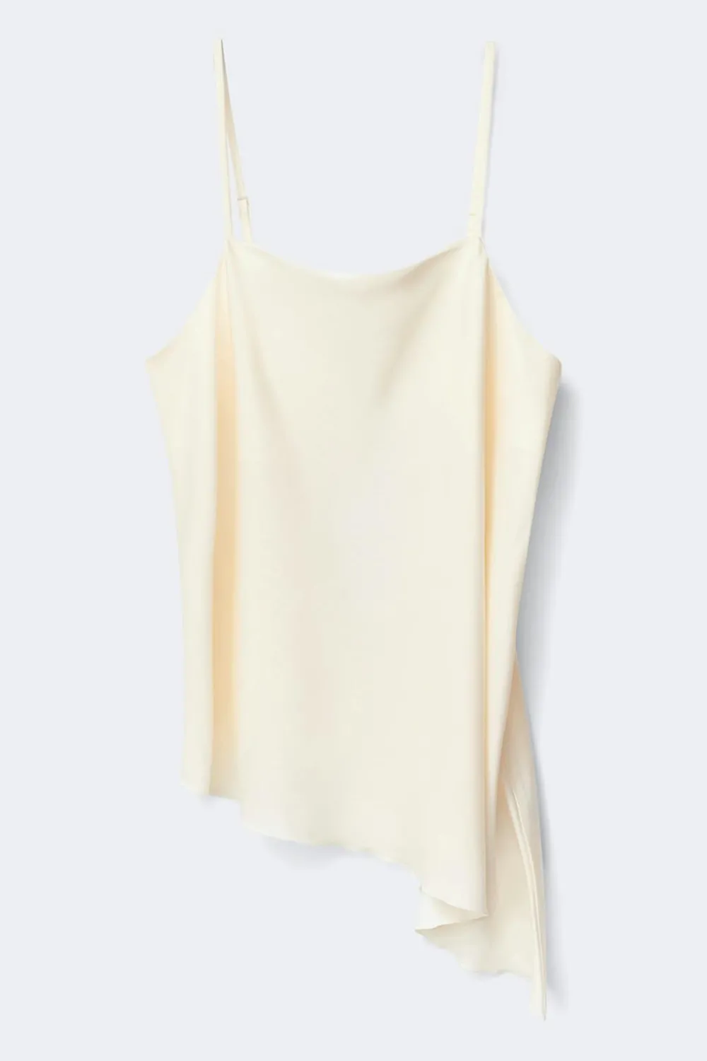 Hot Gina Tricot Satin singlet Wit