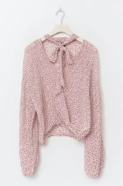 Outlet Gina Tricot Scarf blouse Roze