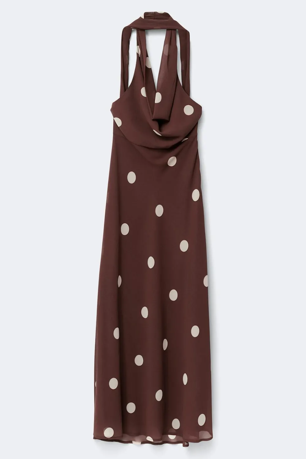Clearance Gina Tricot Scarf maxi dress Beige