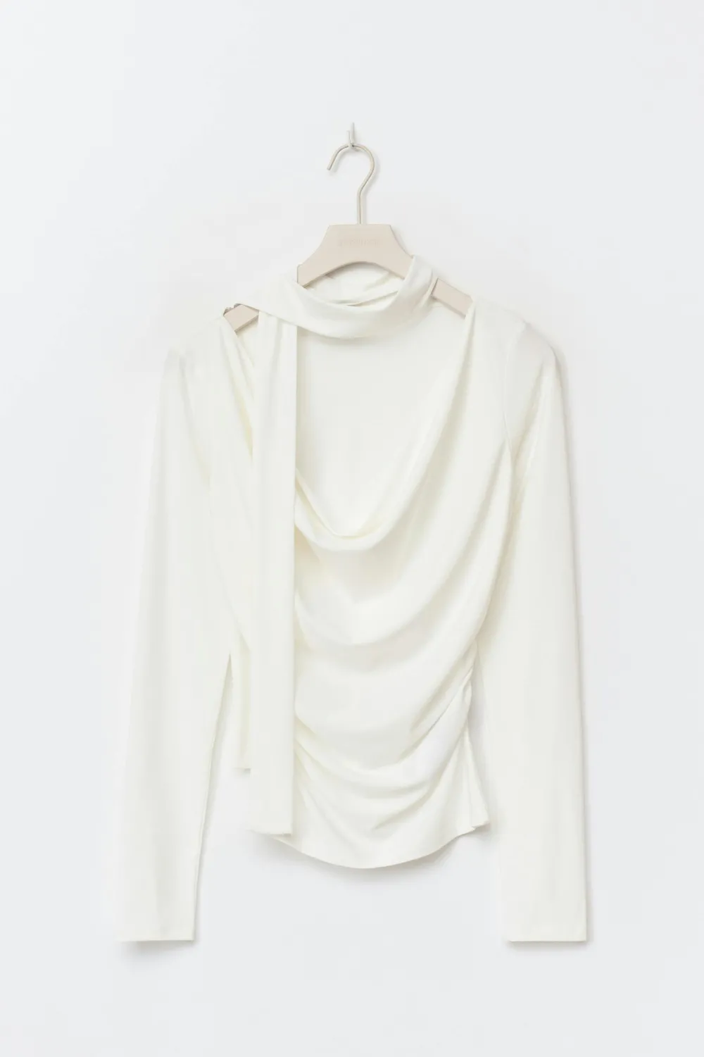 Online Gina Tricot Scarf top Wit