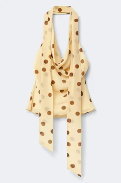 Hot Gina Tricot Scarf top Geel