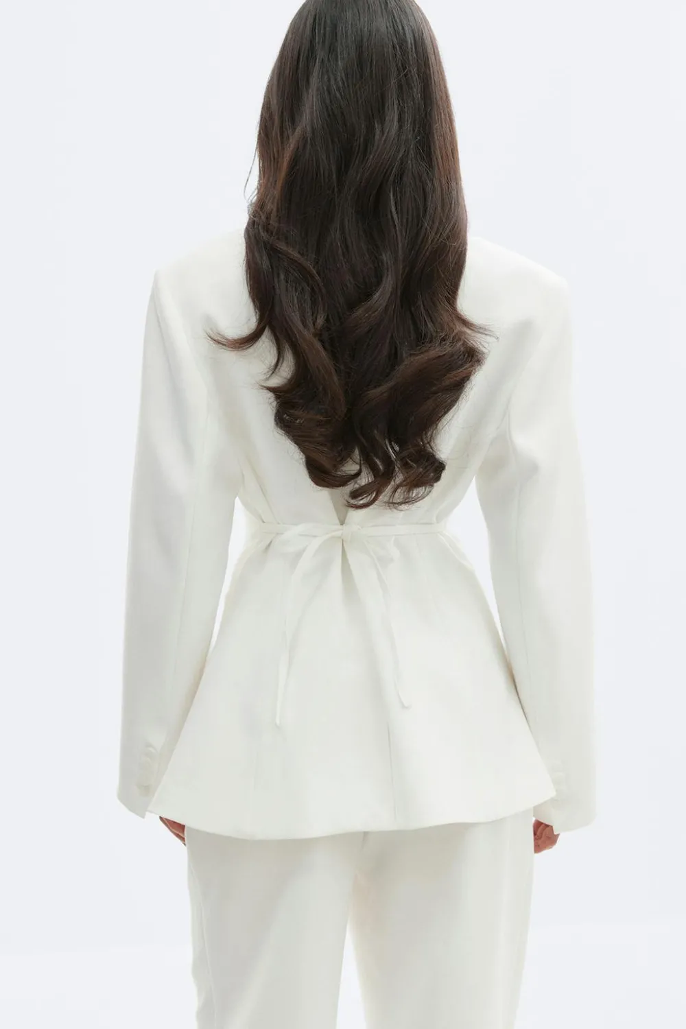 Hot Gina Tricot Shaped blazer Wit