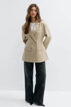 Sale Gina Tricot Shaped blazer Beige