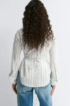Discount Gina Tricot Shaped blouse Wit
