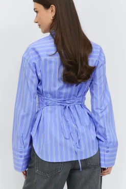 Hot Gina Tricot Shaped blouse Blauw