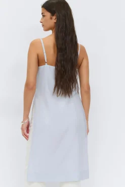 Outlet Gina Tricot Sheer dress Blauw