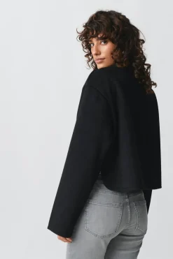 New Gina Tricot Short jacket Zwart