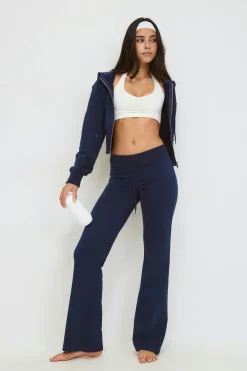 Discount Gina Tricot Slim low waist sweatpants Blauw