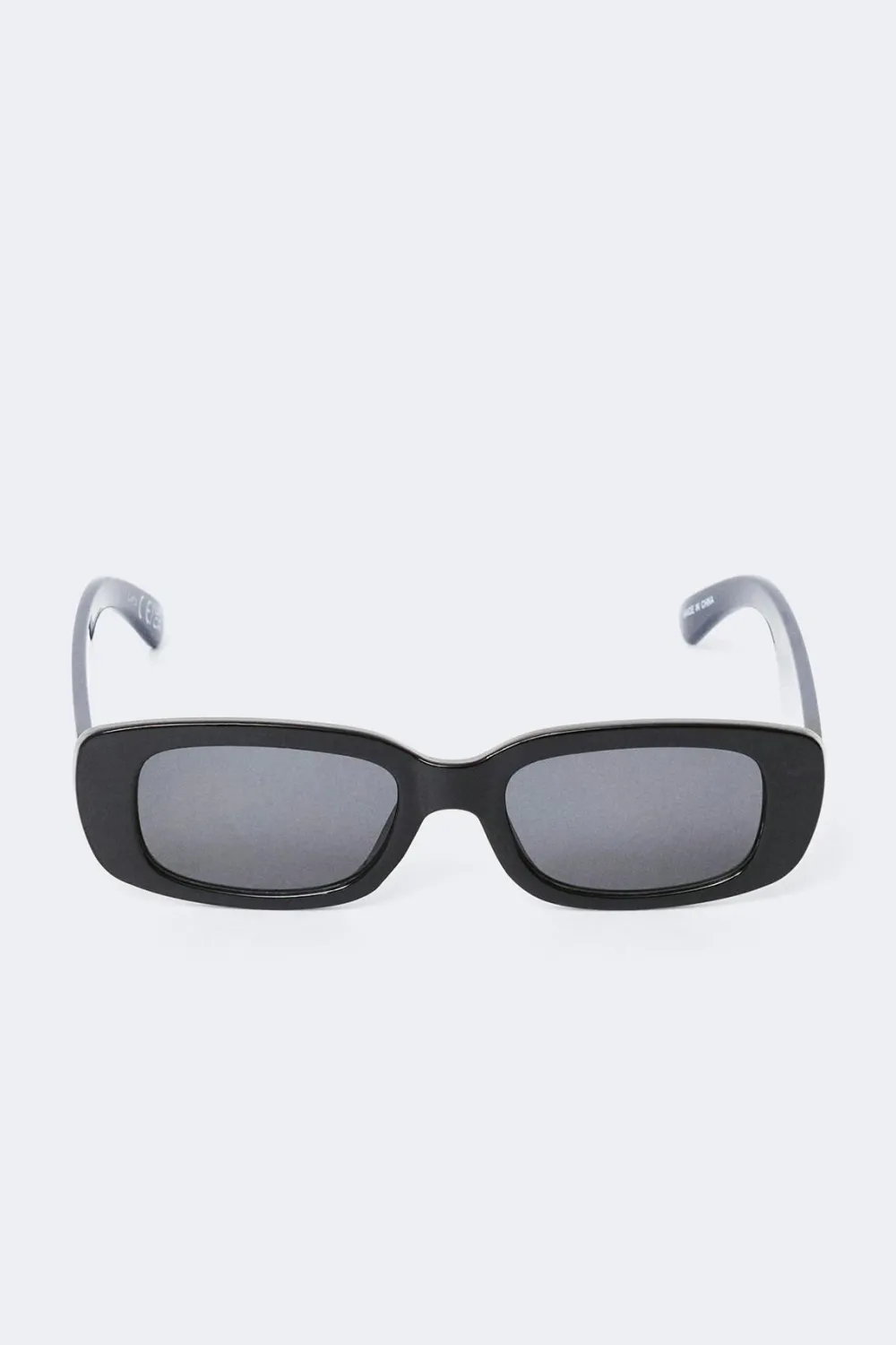 Discount Gina Tricot Slim rectangular sunglasses Zwart