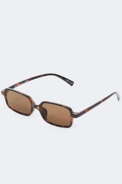 New Gina Tricot Slim rectangular sunglasses Bruin
