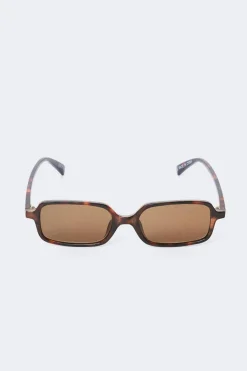 New Gina Tricot Slim rectangular sunglasses Bruin