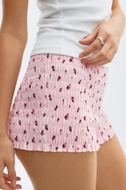Clearance Gina Tricot Smock shorts Roze