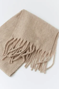 Best Gina Tricot Soft chunky scarf Beige