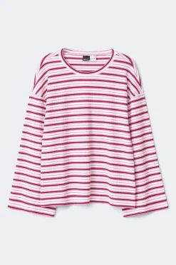 Discount Gina Tricot Soft loungewear longsleeve top Roze