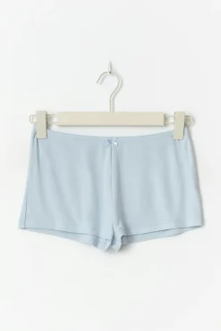 Outlet Gina Tricot Soft pyjamas hotpants Blauw