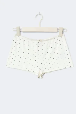 Outlet Gina Tricot Soft pyjamas hotpants Wit