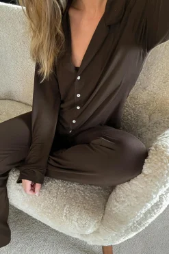 Hot Gina Tricot Soft pyjamas shirt Paars
