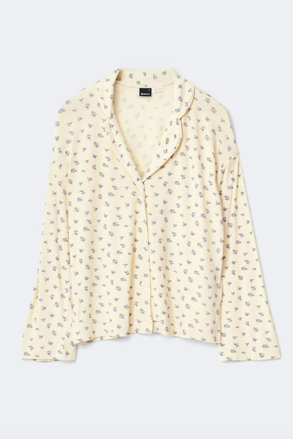 Sale Gina Tricot Soft pyjamas shirt Geel