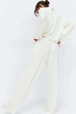 Outlet Gina Tricot Soft pyjamas trousers Zwart
