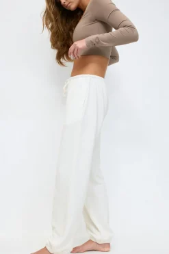 Gina Tricot Soft sport sweatpants Wit