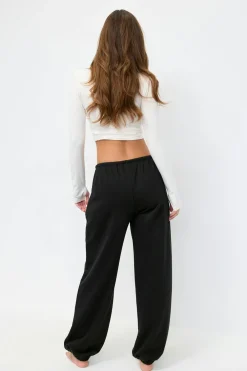 Sale Gina Tricot Soft sport sweatpants Zwart