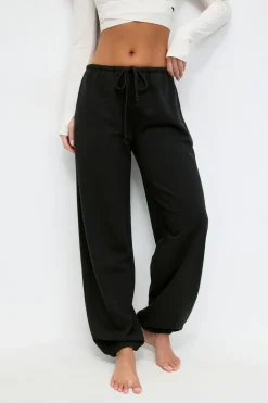 Sale Gina Tricot Soft sport sweatpants Zwart
