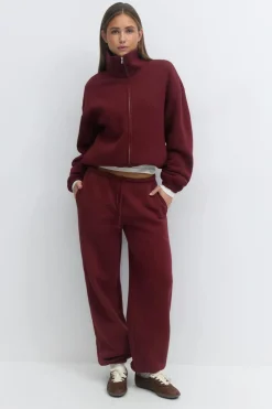 Clearance Gina Tricot Soft sport sweatpants Rood
