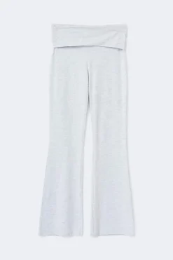 Online Gina Tricot Soft touch folded trouser Grijsv