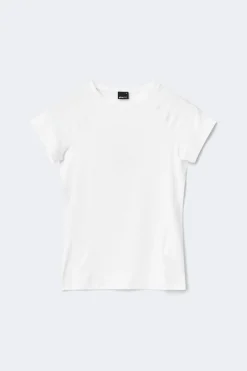 New Gina Tricot Soft yoga tee Wit