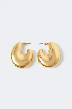 Best Gina Tricot Statement chunky hoops Goud