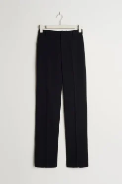 Sale Gina Tricot Straight petite trousers Zwart