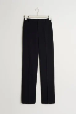 Clearance Gina Tricot straight tall trousers Zwart
