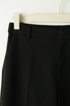 Clearance Gina Tricot straight tall trousers Zwart