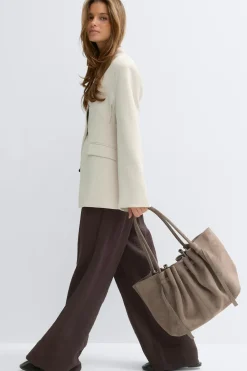 Online Gina Tricot Strap detail bag Beige