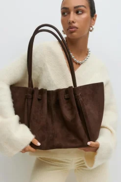 Best Gina Tricot Strap detail bag Bruin
