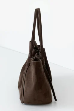 Best Gina Tricot Strap detail bag Bruin
