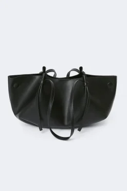 Outlet Gina Tricot Strap handle tote bag Zwart